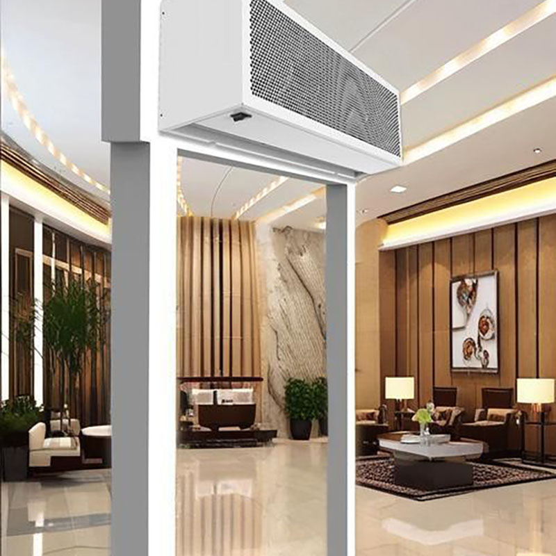 Cortina de ar corta-vento