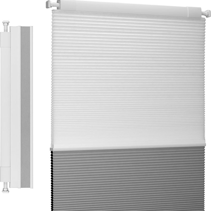 Cortinas de favo de mel de camada dupla