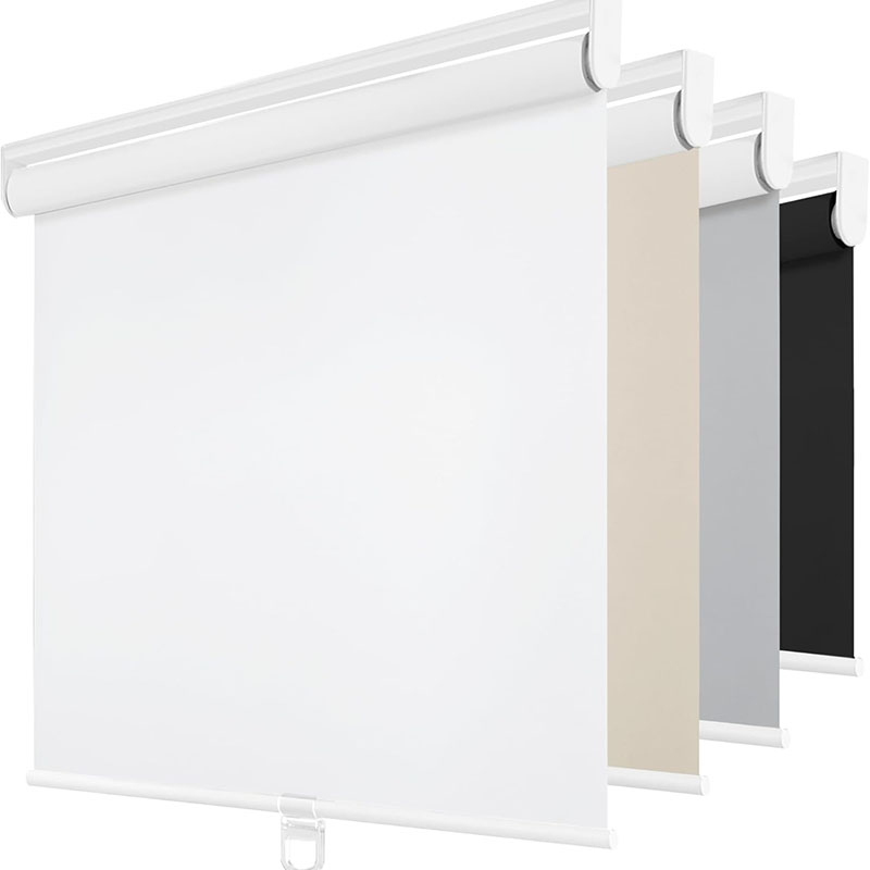 Cortinas de enrolar para sala de vidro